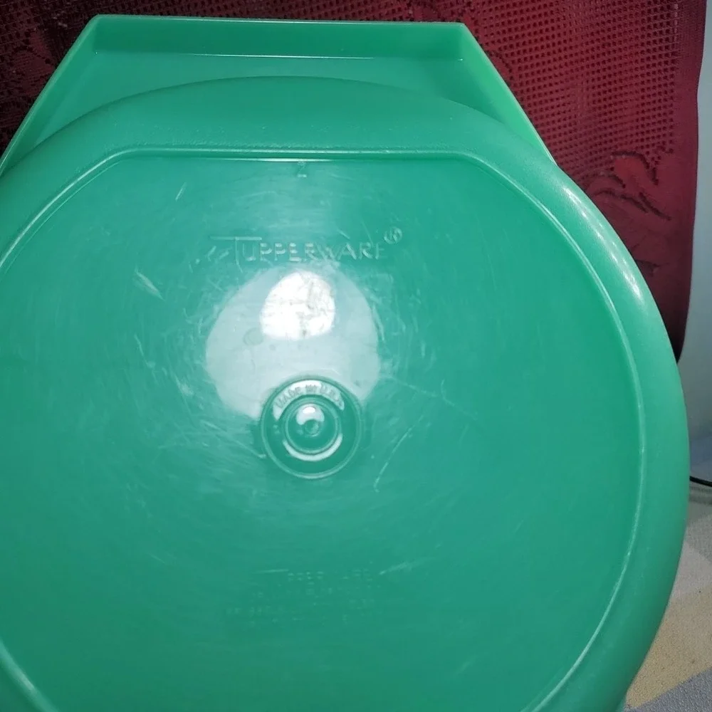 Tupperware 786-6 Vintage Grater Slicer Bowl Set Seafoam Green Kitchen‎ Retro USA